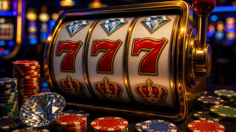 Kejutan Baru dari Wazdan: Slot 777 Diamond Crown Memesona
