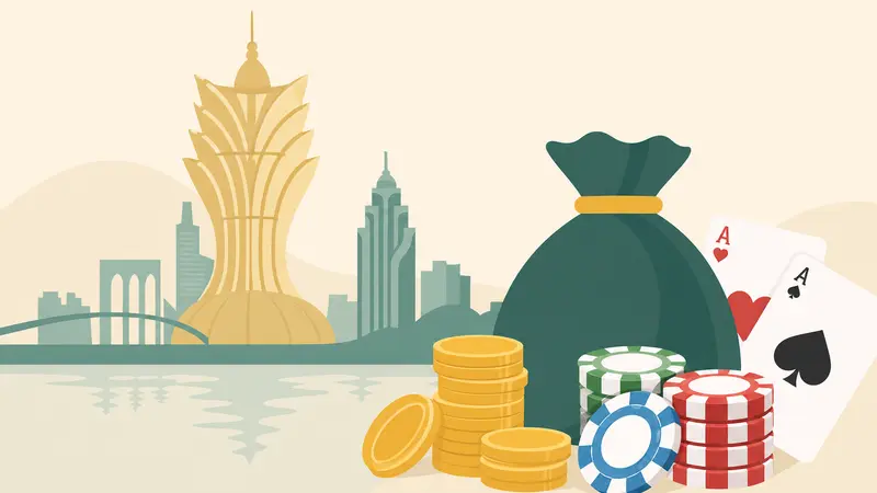 Pendapatan Juli Kasino Macau Menurun 8,4%, Namun Naik dari Juni